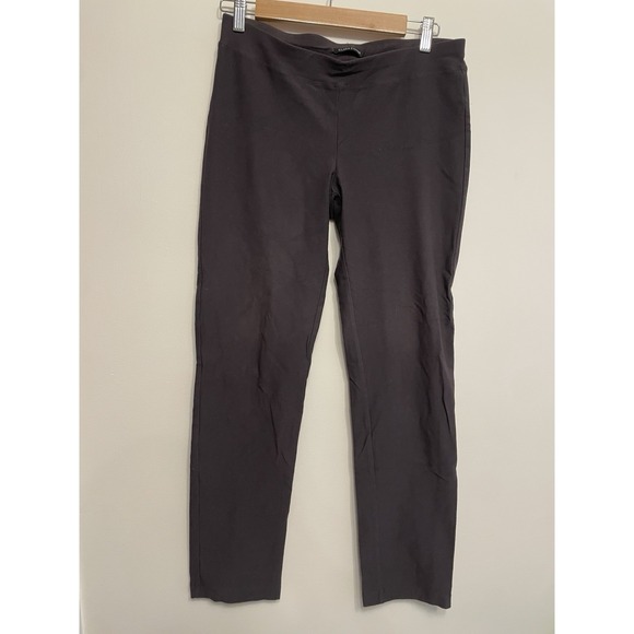 Eileen Fisher Pants - Eileen Fisher Ankle Pullon Pants Women Size Medium Gray Stretch Comfort Office